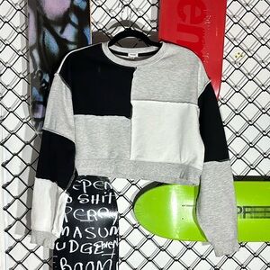 Garage Patchwork Crewneck